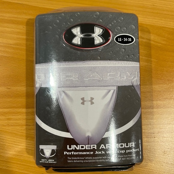 Under Armour Performance Jock with Cup Pocket Large - Picture 5 of 10